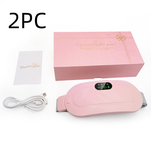 Smart heat and massage belt digital display close-up